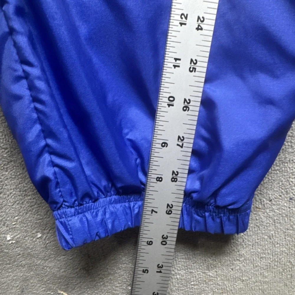 Sergio Tacchini Women's Blue Nylon Tracksuit Pants Size 10 Vintage‎ Retro Italy
